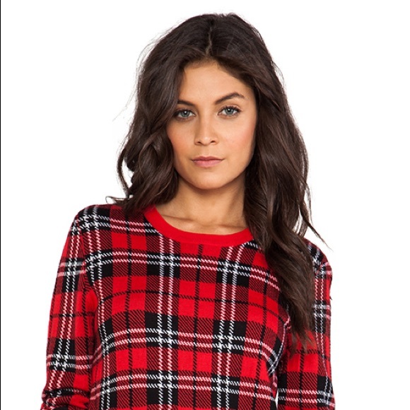 EQUIPMENT Shane Scholarly Plaid Wool Sweater XS - Picture 2 of 6